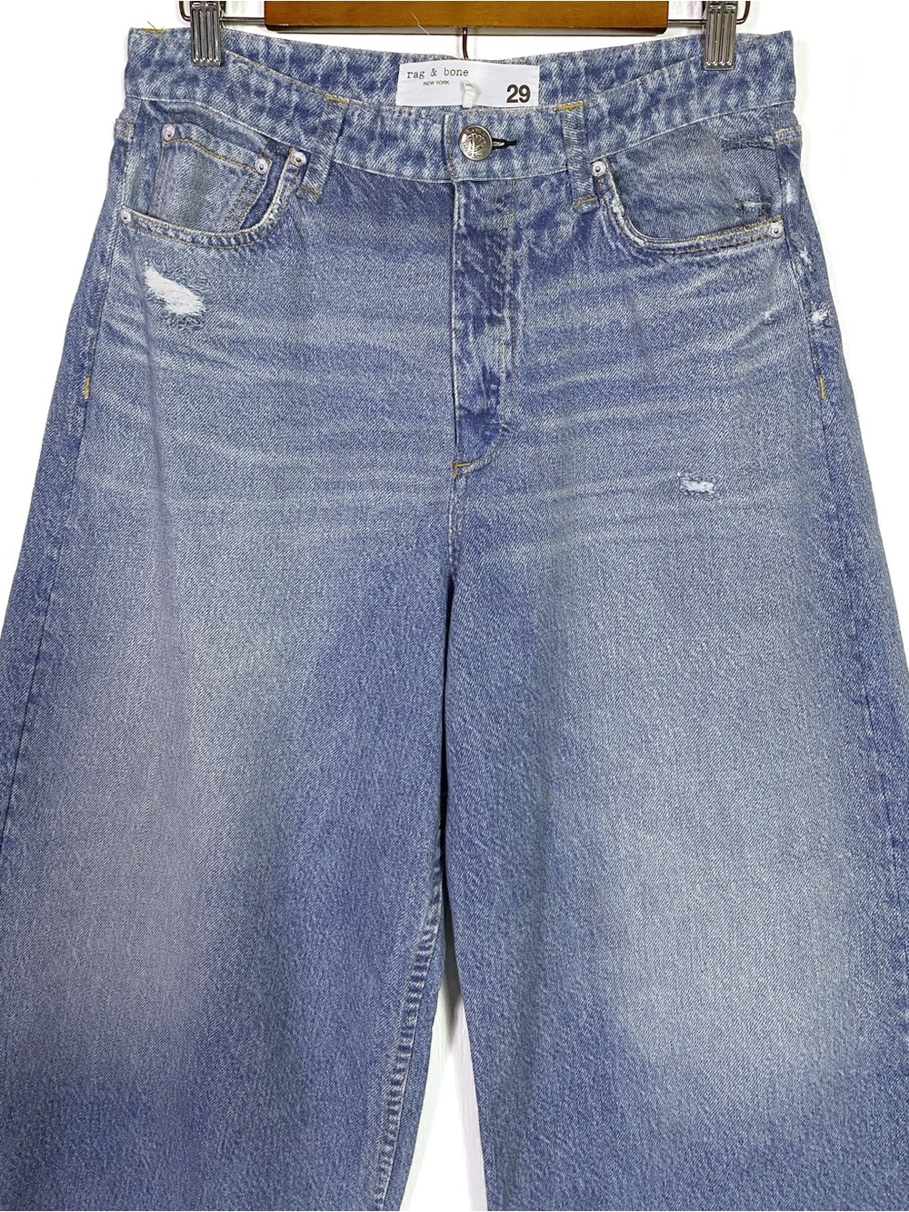 Rag & Bone Miramar Sofie Wide Leg Pant Jeans Minetta - Picture 4 of 7